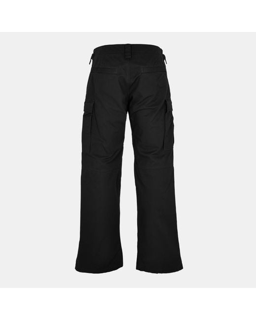 Balenciaga Black Multi-Pocket Cargo Pants for men
