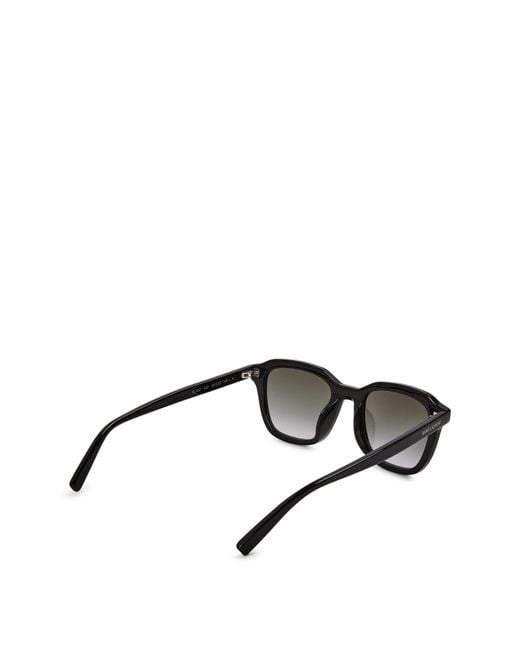 Saint Laurent Metallic Square Sunglasses for men