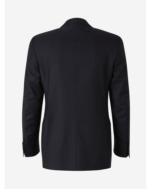 Canali Black Logo Suit for men