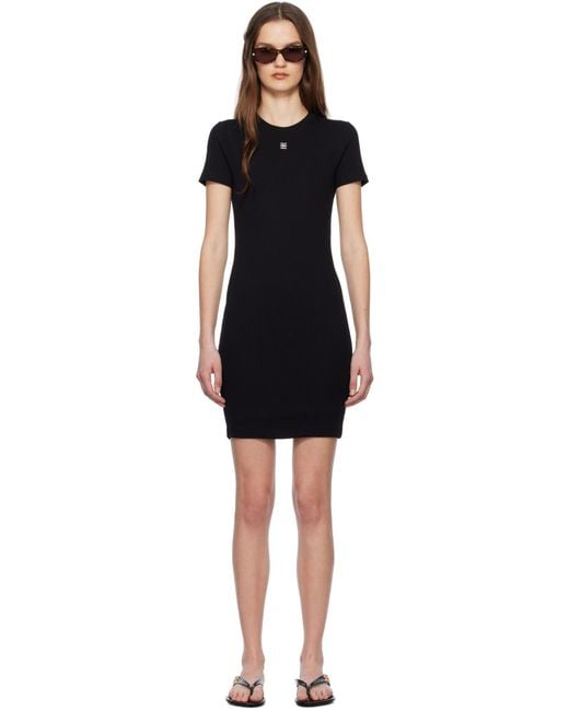 Givenchy Black Elegant Mini Dress For