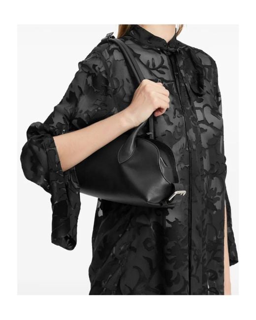 Ann Demeulemeester Black Mini Dolly Tote Bag