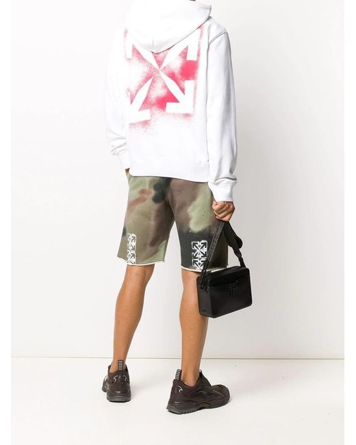 Off-White c/o Virgil Abloh White Logo Hooded Sweater for men