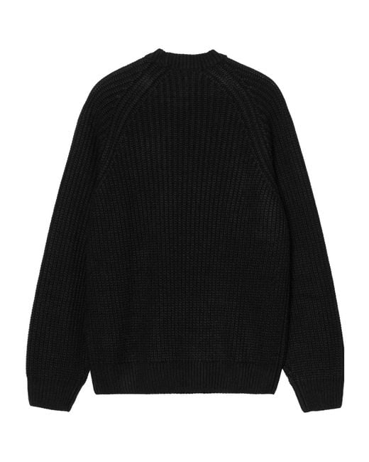 Carhartt Black Firth Crewneck Jumper for men