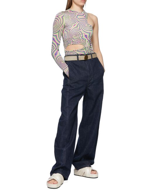 Stella McCartney White Printed Top