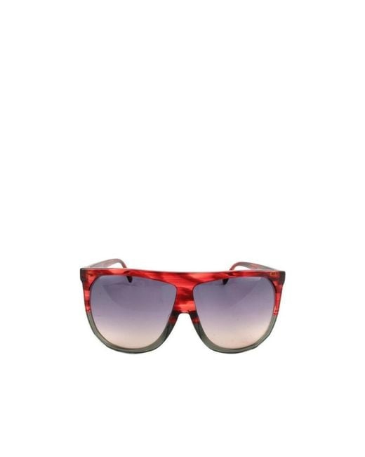 Loewe Purple Round Frame Sunglasses