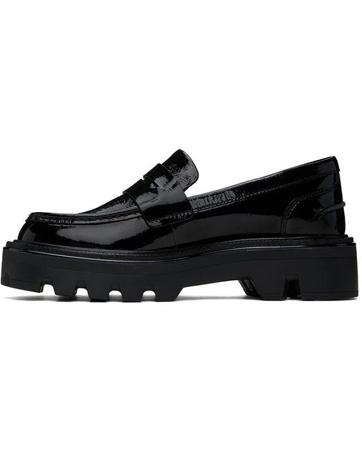 Rag & Bone Black Round Toe Loafers