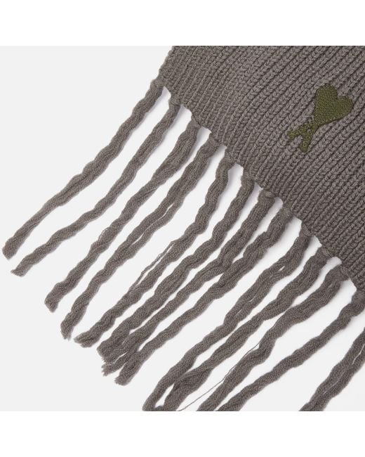 AMI White Adc Scarf for men