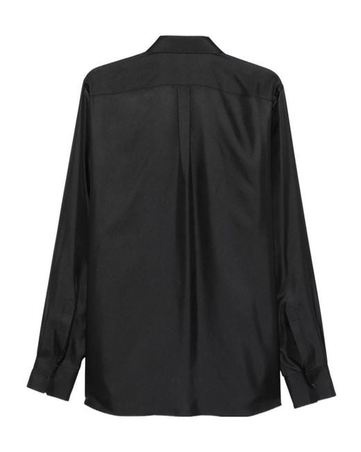 Dolce & Gabbana Black Long-Sleeved Shirt for men
