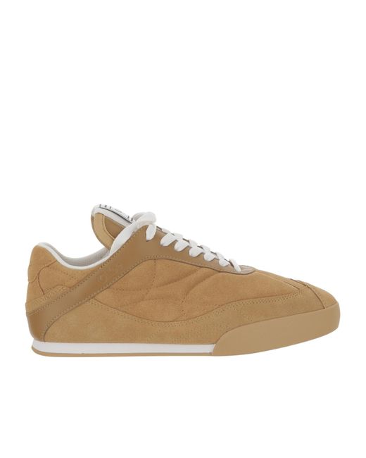 Chloé Brown Chloé Kick Lace-Up Sneakers
