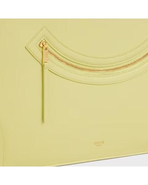 Céline Yellow Flat Luggage