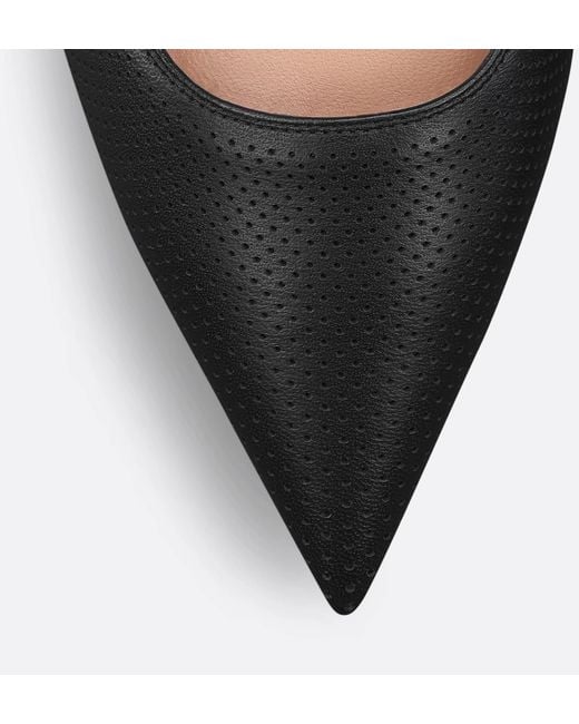 Dior Christian Toujours Slingback Flats in Brown | Lyst