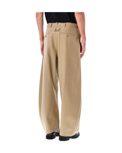 Comme des Garçons Natural Comme Des Garçons Homme Wide Leg Pants for men