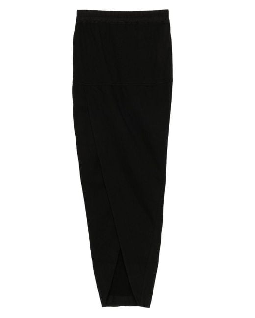 Rick Owens Black Maxi Skirts