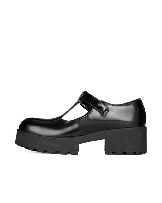 Givenchy Black Voyou Buckled Pumps