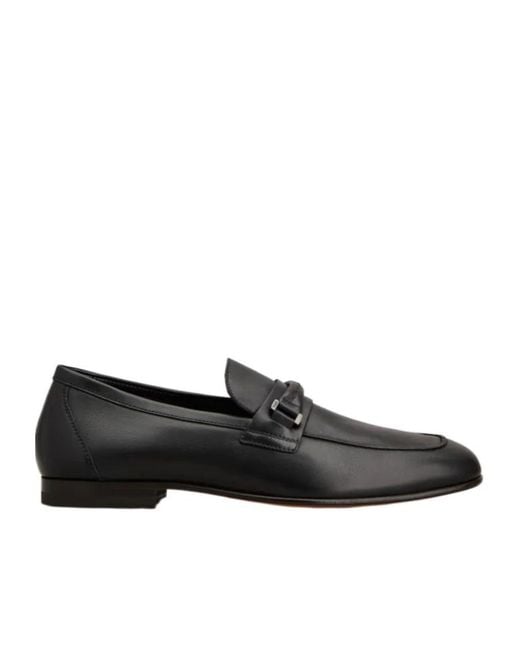 Tod's Black Penny-Bar Loafers for men