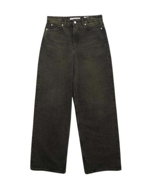 Our Legacy Gray Wide Cut Jeans