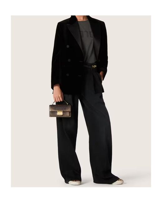 Golden Goose Deluxe Brand Black Wide-Leg Jeans