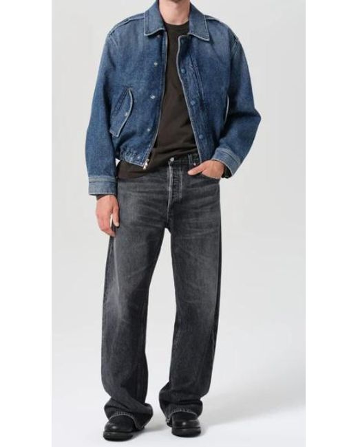 Agolde Gray Afton Straight Leg Jeans for men