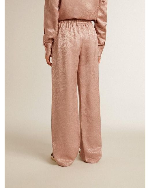 Golden Goose Deluxe Brand Pink Elasticated Waist Pants