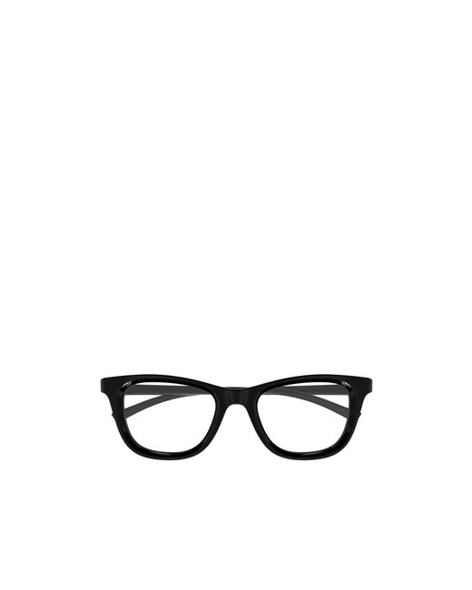 Gucci White Eyewear Cat-Eye Frame Glasses