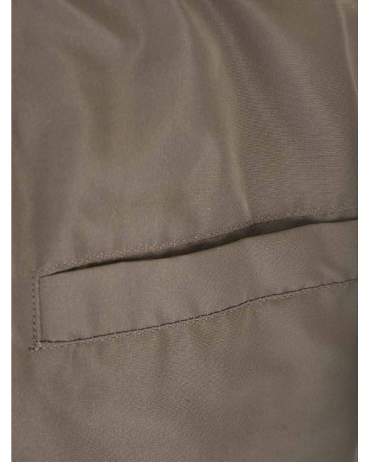 Rick Owens Gray Cargobela Wide-Leg Cargo Shorts for men