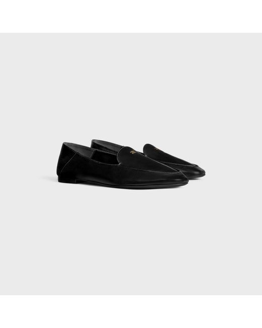 Céline Black Aura Loafer