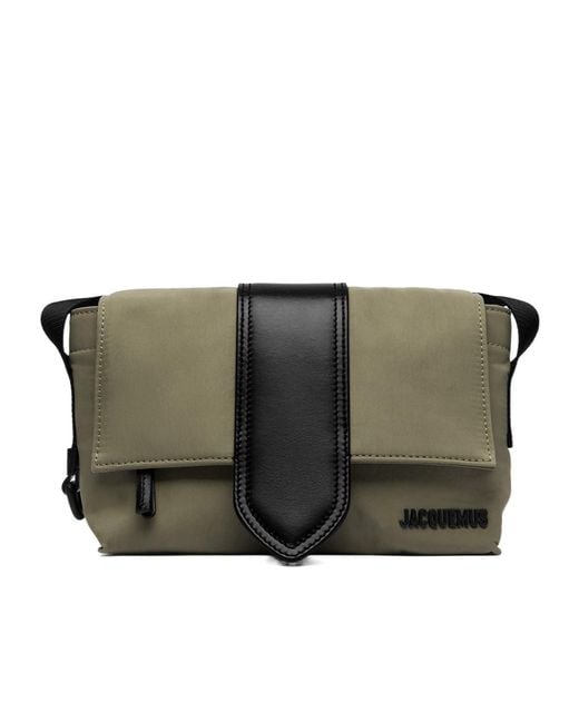Jacquemus Green Bambino Small Messenger Bag for men