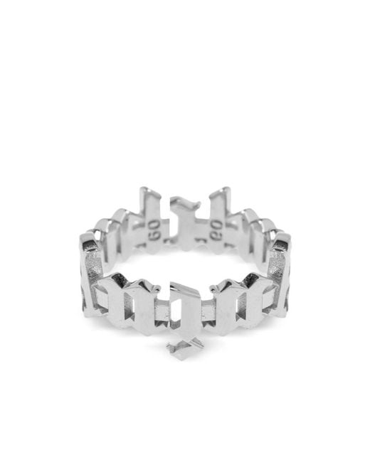 Palm Angels White Angels Ring for men