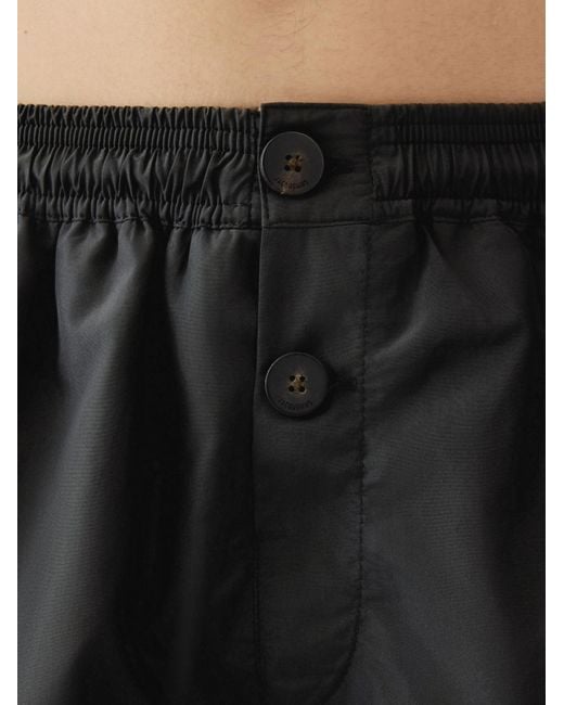 Jacquemus Black The Puntini Swim Shorts for men