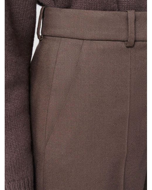 Joseph Brown High Waist Casual Pants