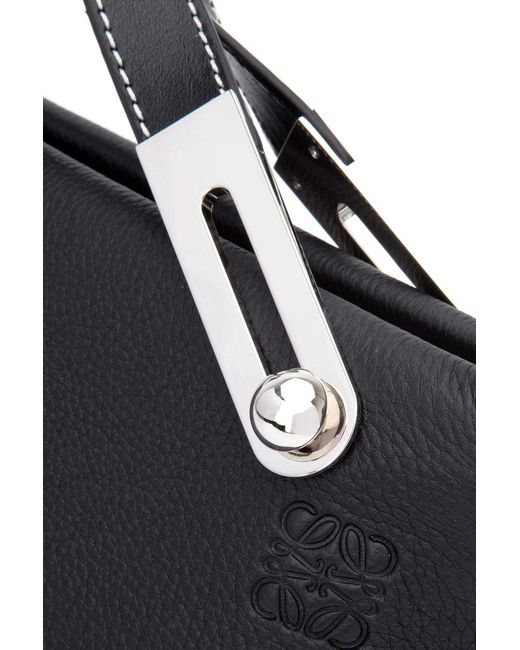 Loewe Black Missy Clutch