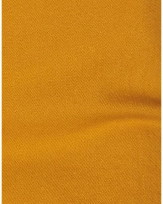 Tory Burch Orange Straight-Leg Jeans