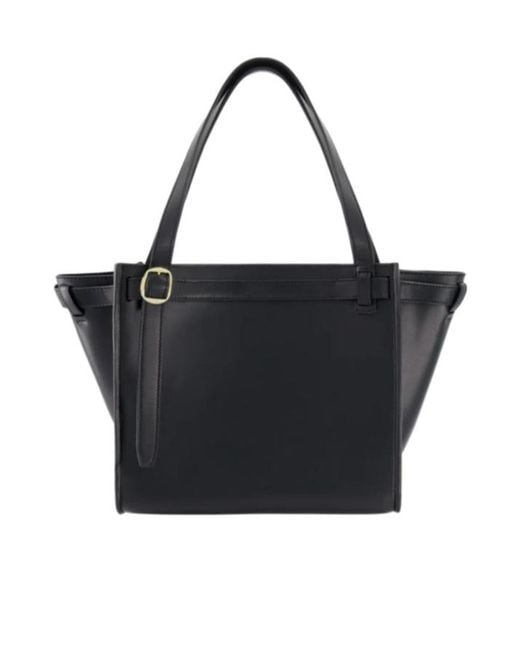 Coperni Black Medium Belt Cabas Tote Bag