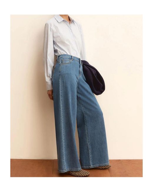 Marella Blue Belt Loop Jeans
