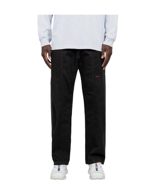 Gramicci Black Belt Loop Casual Pants for men