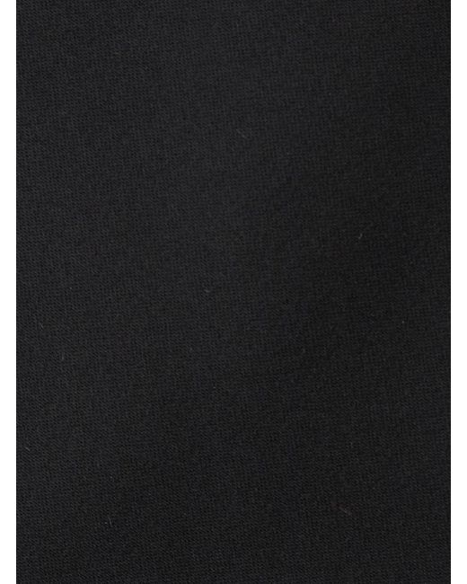 Tagliatore Black Satin-Finish Pointed Tie for men