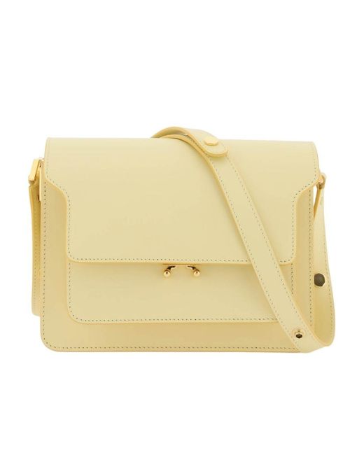 Marni Natural Trunk Mini Shoulder Bag