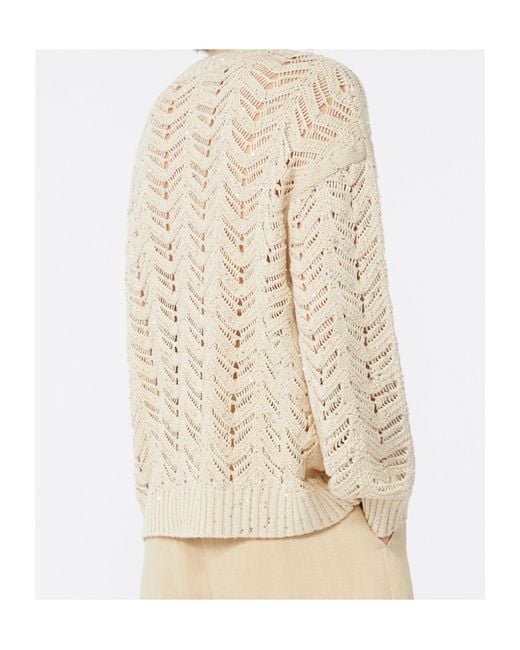 Max Mara Natural Studio Felino V-Neck Jumper