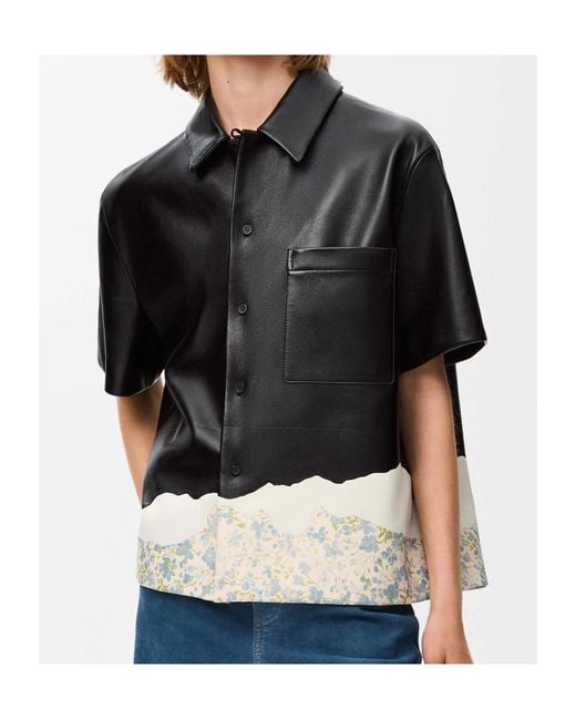 Loewe Black Short Sleeve Shirt