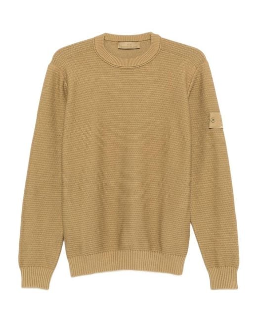 Stone Island Natural Crewneck Jumper for men