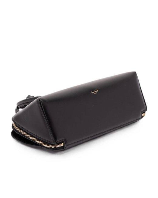 Alaïa Black Alaïa Delta Medium Tote Bag