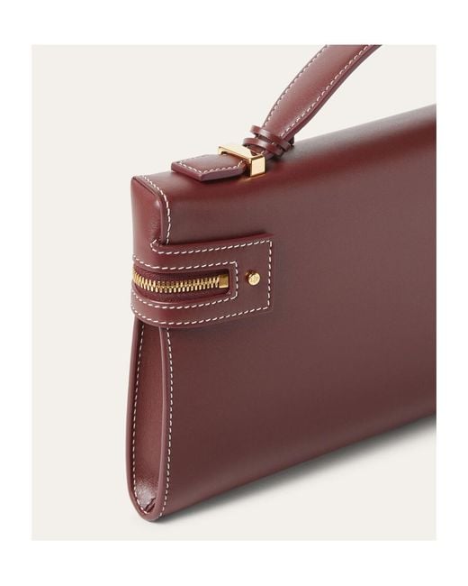 Loro Piana Red Extra Clutch L29