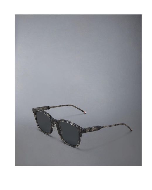 Thom Browne Multicolor Eyewear Rectangle Frame Sunglasses for men