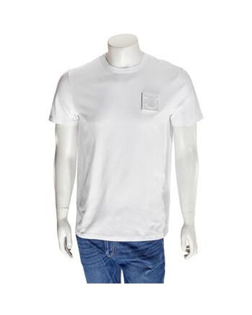Moncler Gray T-Shirt With Round Neck And Short Sleeves for men