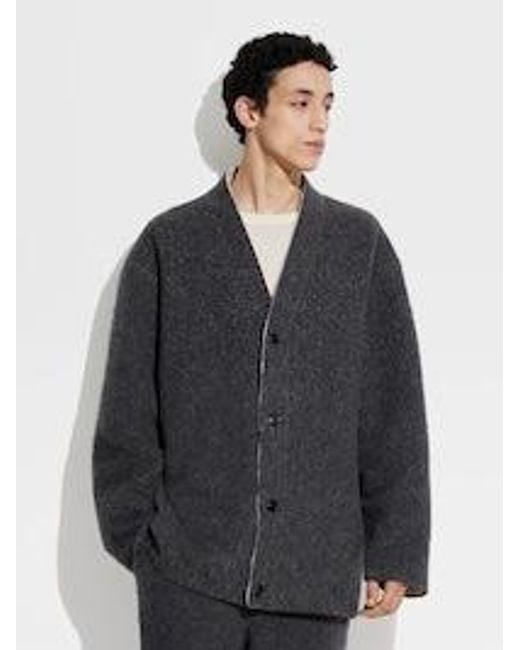 Zegna Gray X The Elder Statesman Oasi V-Neck Cardigan for men