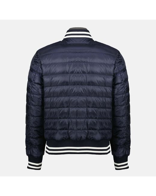 Moncler Gray Prieure Reversible Down Bomber Jacket for men