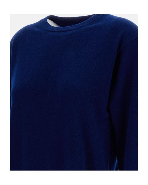 Extreme Cashmere Blue Crew-Neck Cashmere Sweater