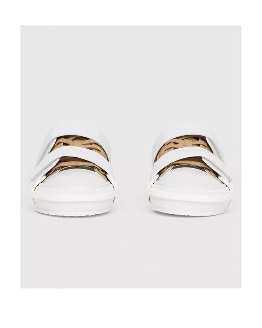 Burberry Natural Vintage Check Sneakers