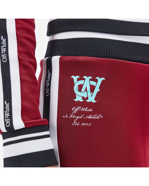 Off-White c/o Virgil Abloh Red Serena Mini Skirt