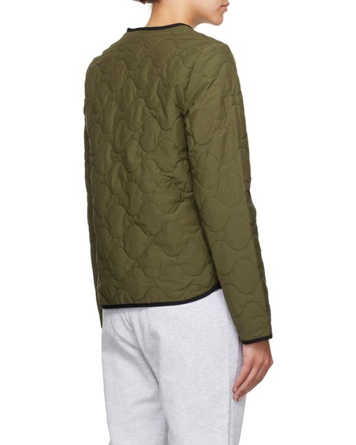 Canada Goose Green Annex Logo Patch Reversible Jacket